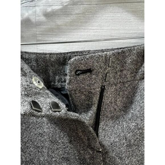 Ann Taylor‎ Loft Gray Trouser Dress Pants Just Below Waist Sz 0 - Picture 4 of 7